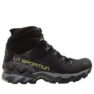 La Sportiva Mens Ultra Raptor II Mid Leather GTX Hiking Boots Black 43 EU