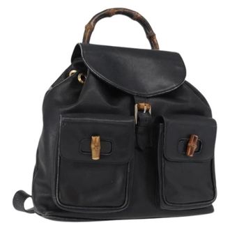 Gucci Zaino Vintage Pre-owned - - Pre-owned - Donna - Nero - ONE SIZE