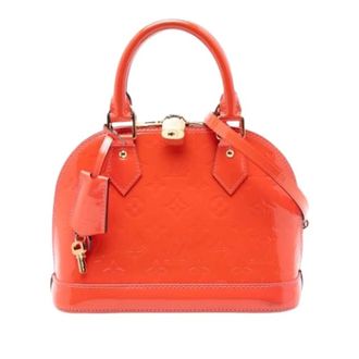 Louis Vuitton Pre-owned Handbags, female, Orange, Size: ONE SIZE Pre-owned Alma BB