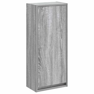 vidaXL Vanidad De Lavabo Montada En La Pared Sonoma Gris Vidaxl
