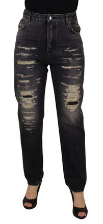 Dolce & Gabbana Dolce Gabbana Versleten Jeans Gescheurde Jeans