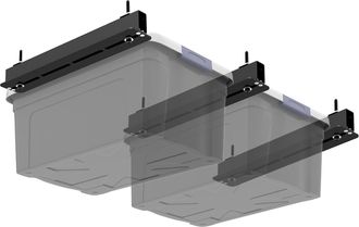 OEM Juego De 3 Soportes De Almacenamiento Para Montaje En Techo, Ideales Para Organizar Contenedores De Almacenamiento De Alta Resistencia El Soporte Es C