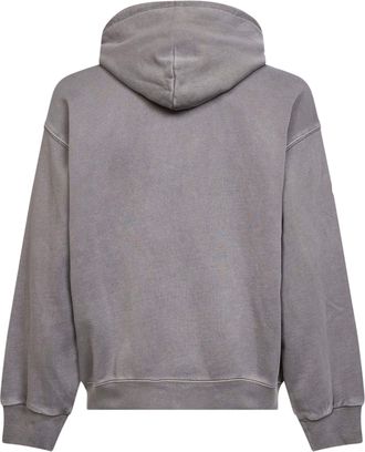 Carhartt Work in Progress Mens Zip-Up Hoodie Nelson Grey Cotton Sweatshirts Sweater