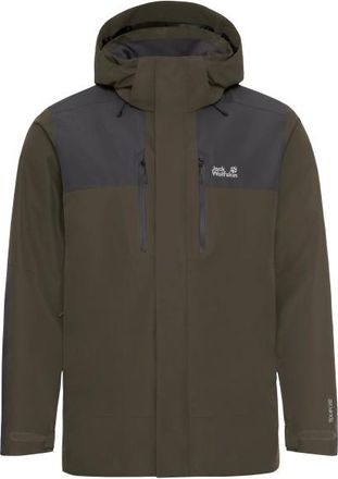 Jack Wolfskin Jasper Pro 2L Jacket Regenjacke f&uuml;r Herren | braun