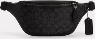 Coach Warren Mini Belt Bag In Signature Canvas