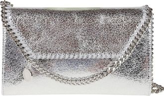 Stella McCartney Falabella Wallet on Chain - Dames - Schoudertassen - Grijs - ONE Size - Polyester - Tassen
