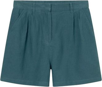 Dedicated Shorts Djupvik Linen Shorts f&uuml;r Damen | blau