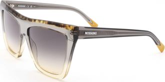 Missoni Womens 59 mm Grey Sunglasses