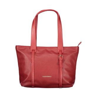Valentino Tote Bags, female, Red, Size: ONE SIZE Rosso Polyurethane Shoulder Bag