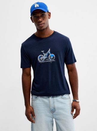 Le 31 Mens Bike T-shirt Standard fit