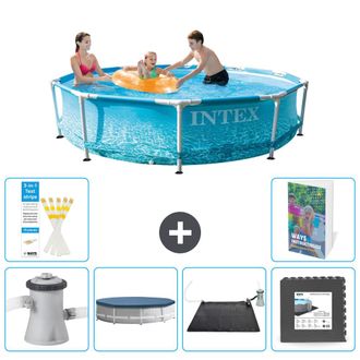 Intex Piscina Con Estructura Redonda - 305x76 Cm - 7-piezas S195