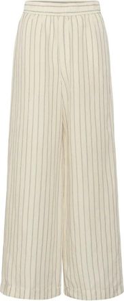 Part Two Biana PW Broeken - Dames - Wijde Broeken - Beige - 3XL - Linnen - Broeken