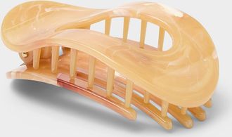 Simons Womens Colourful wide-tooth openwork clip