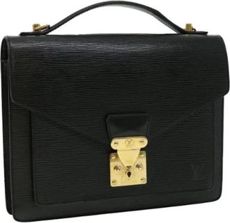 Louis Vuitton Pre-owned Vintage Handtas - Dames - Vintage Handtas - Zwart - ONE Size - Leer - Vintage