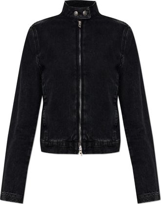 Diesel De-Mornin Denim Jacket - Dames - Spijkerjassen - Zwart - L - Denim - Jassen