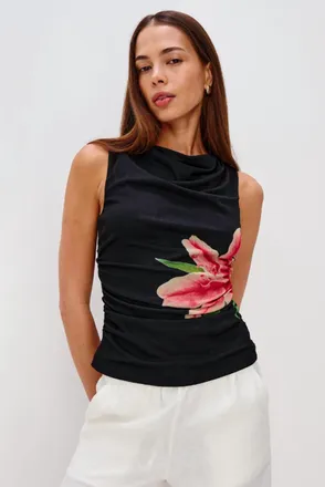 Rails Fete Tank In Peach Lily