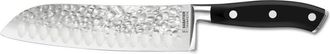 Sabatier Trompette Cuchillo santoku 18 cm con protección Negro
