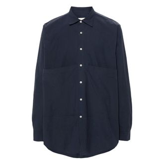 Paura Overhemden, Heren, Blauw, M, Katoen, Konia Shortsleeve Shirt