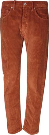 Nine In The Morning Rk 145 S07 Cotto Rechte Broek - Heren - Straight fit broeken - Bruin - W32 - Leer - Broeken