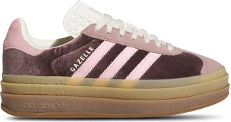 adidas Womens Originals Gazelle Bold - Shoes Shadow Brown/Warm Clay/Pink Size 10.0