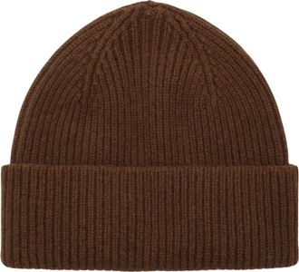 Le Bonnet Muts - Dames - Hoeden - Bruin - ONE Size - Wol - Accessoires