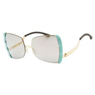 Ic! Berlin VIPD0072H248 Butterfly Full Rim Sunglasses - Gold