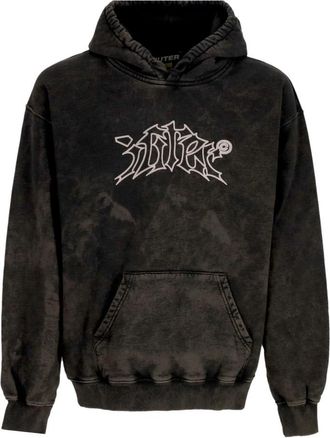 Iuter Marble Dreams Hoodie - Heren - Hoodies - Zwart - XL - Katoen - Hoodies & sweatvesten