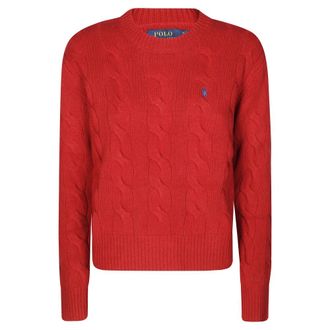 Polo Ralph Lauren Dames, Truien, Rood, Maat: XL Katoen