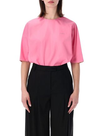 Fendi Pink Crew Neck Top