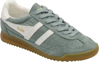 Gola Womens Tornado Zephyr Sneakers In Green Mist/off White