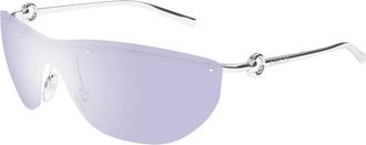 Gucci Gg 1700S Zonnebril - Dames - Zonnebrillen - Grijs - ONE Size - Nylon - Accessoires