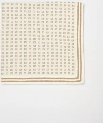 Fendi Copertina in cotone FF
