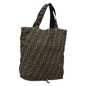 Fendi Pre-owned Vintage Zucca Tote Bag - - Pre-owned - Donna - Marrone - ONE SIZE