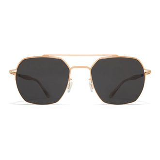 Mykita Accessoires, Heren, Geel, ONE Size, Arlo Aviator Zonnebril