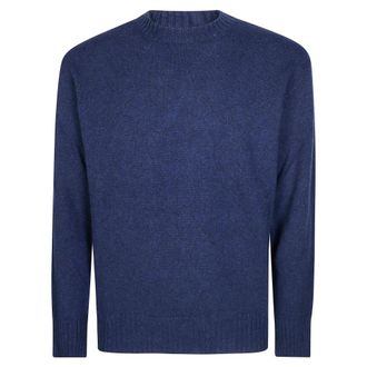Amaranto Amar&aacute;nto - Amaranto trui met ronde hals - Heren - Truien - Blauw - Maat: S