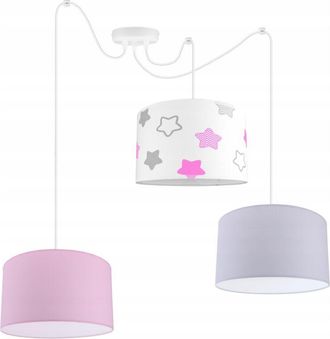 OEM L&aacute;mpara De Techo Infantil Colgante Loft, Pantalla Ara&ntilde;a