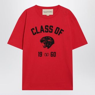 Valentino Garavani T-Shirt With Panther Print