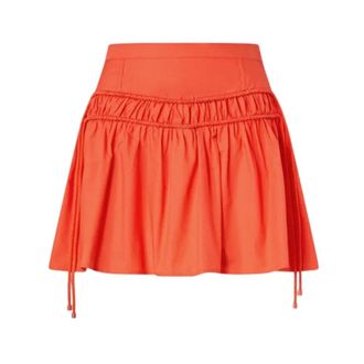 Pinko Short Skirts, female, Orange, Size: XS Rovigo Skirt