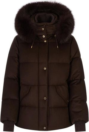 Moorer Attica STP Jacket - female - Moorer - Winter Jackets - Brown - M - Jackets