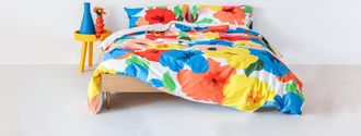 Happy Friday Funda nórdica 100% algodón multicolor 260x240 cm (cama 180/200)