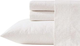 Laura Ashley Chelsie Vine 200 Thread Count Cotton Percale Sheet Set in Ivory Chelsie Vine at Nordstrom Rack, Size Queen