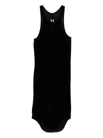 Rick Owens ribbed tank top - Black
