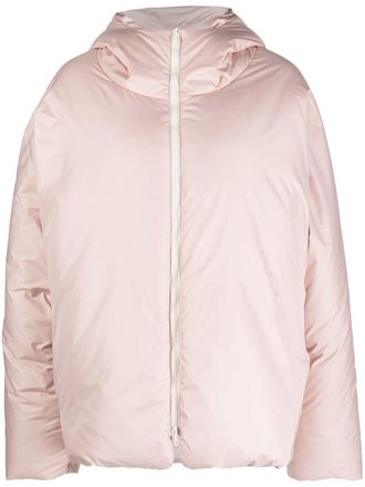 Sherpa Donsjack met capuchon - Roze