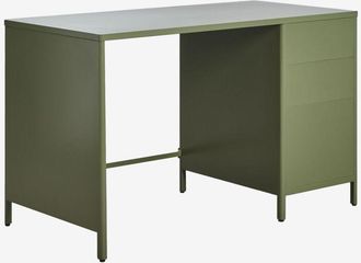 Sklum Escritorio En Acero Con Cajones Michigan Sklum