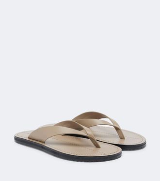 A.Emery Flora leather thong sandals