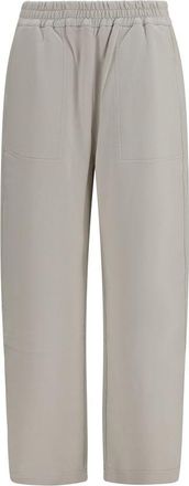 Brunello Cucinelli Beige Cotton Casual Womens Pants
