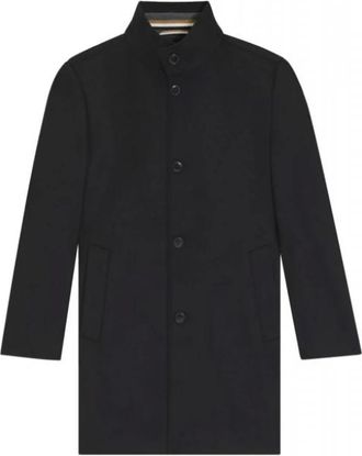 HUGO BOSS Hombre, Abrigos, Negro, Talla: 4XL