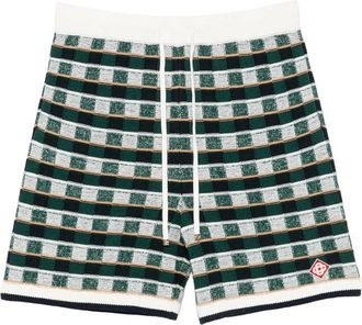 Casablanca Check-pattern Shorts