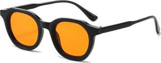 Generic Outdoor Men Driver Commuter Vacation Sunlasses(Orange)