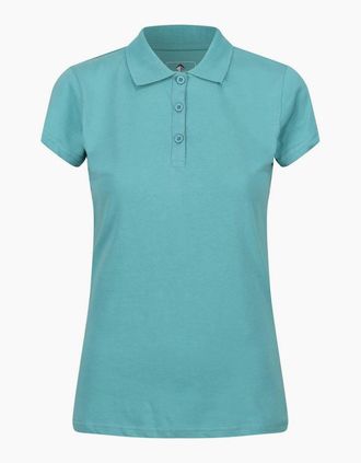Regatta Womens Sinto Collared Neck Short Sleeve Polo Shirt - Blue - Size: 12